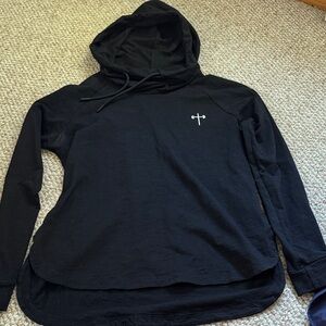 Women’s Black Holstrength pullover hoodie